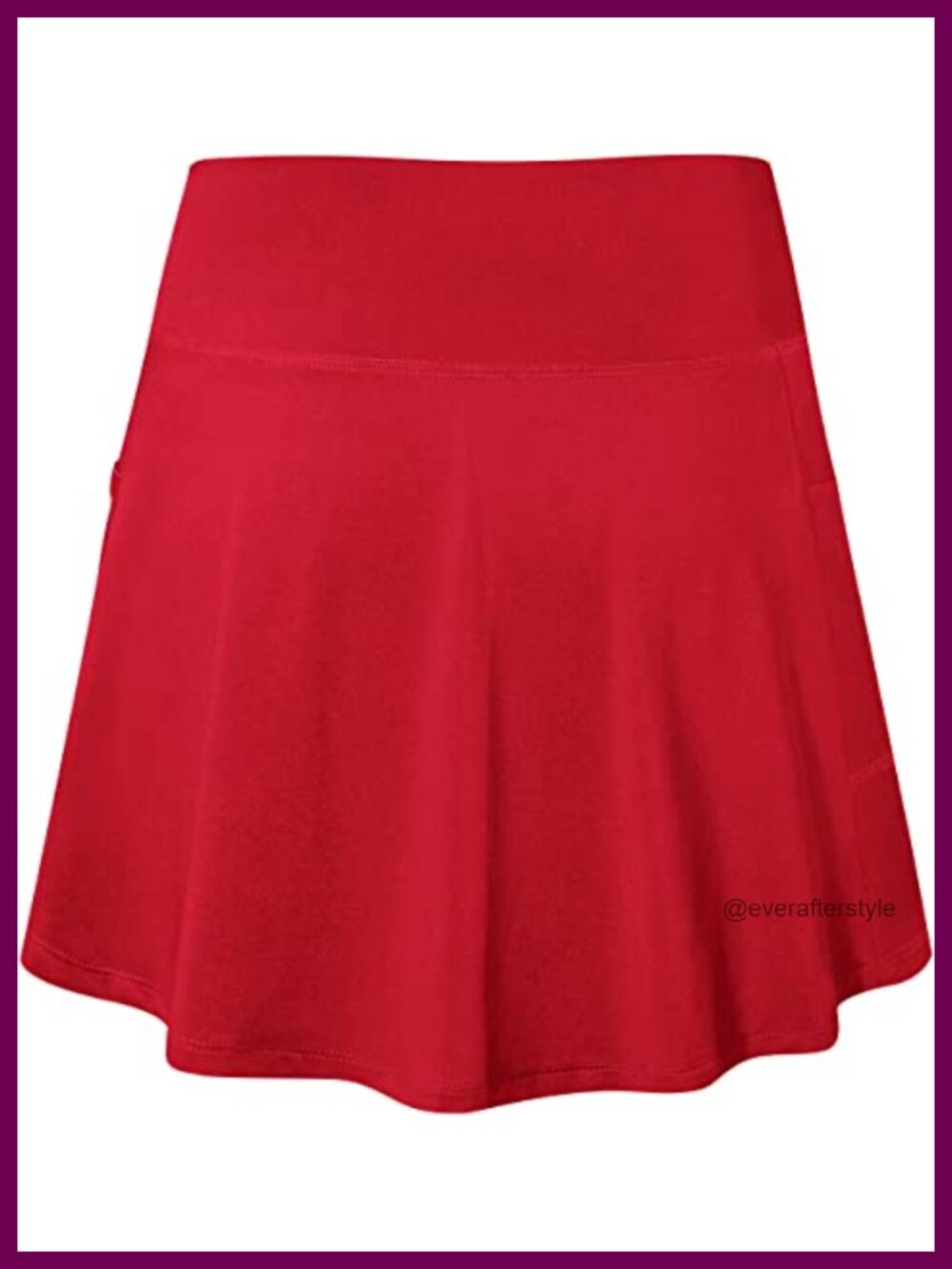 Fulbelle Women's Athletic Tennis Golf Skort with Pockets and Built-in Shorts